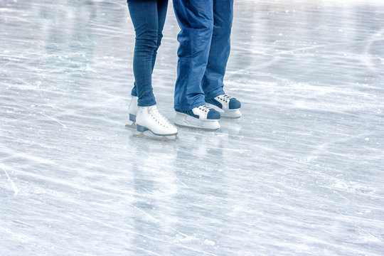 boy and girl skate