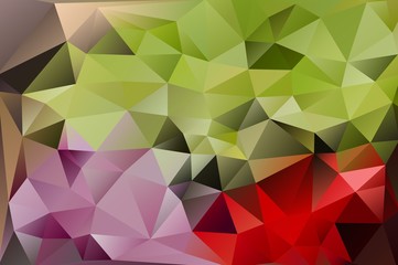 Fototapeta premium vector abstract background of triangles