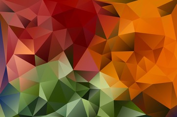 vector abstract background of triangles