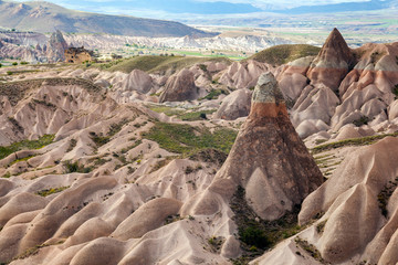 Pink and Red Valley near Goreme, Cappadocia © brizmaker