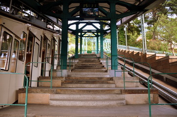 Talstation der Standseilbahn in Loschwitz