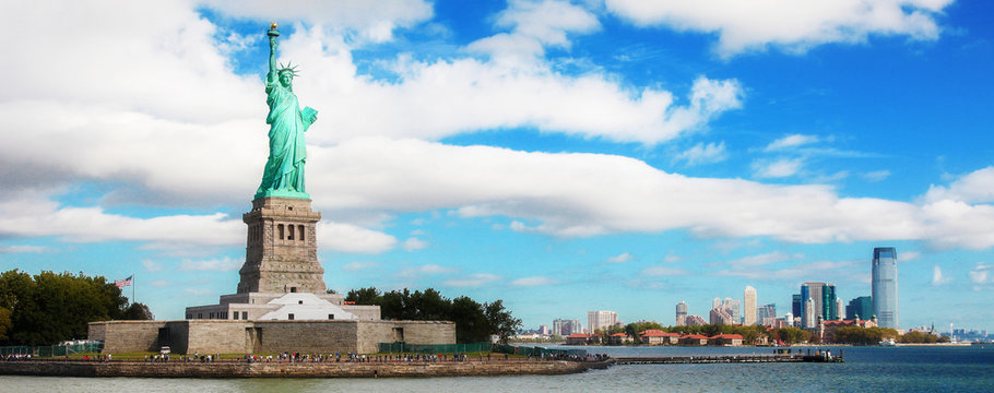 Panorama on Manhattan, New York City