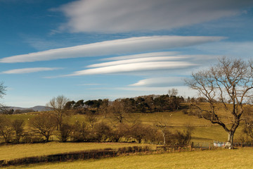 Fototapeta premium Lenticular Clouds