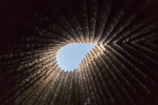 Dach der Bruder Klaus Kapelle