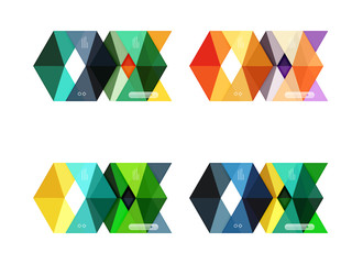 Vector colorful business infographic template or web banner layout