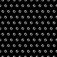 Hand Drawn Polka Dot Seamless Pattern