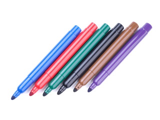 marker on a white background