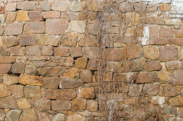 Background texture of stone wall