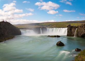 Godafoss, amazing waterfall in Iceland