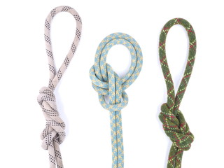 rope knot on a white background