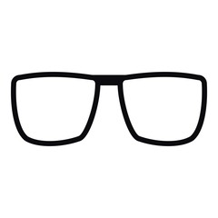 Fototapeta premium Sunglasses icon, simple style