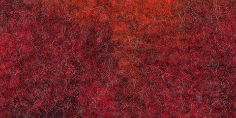 red-gray felt