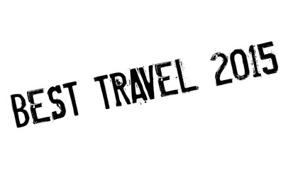 Best Travel 2015 rubber stamp