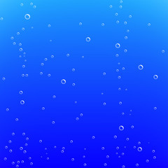 Blue juice background