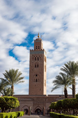 Fototapeta na wymiar Moschee in Marrakech