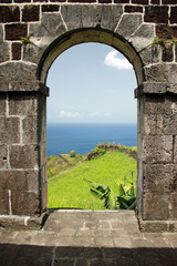The Caribbean Sea from St. Kitts