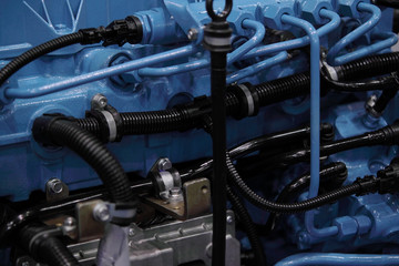 distributive part of enginery with tubes