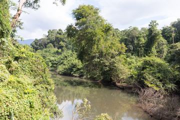 River in Thailand national park