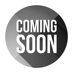 Coming Soon colorful button