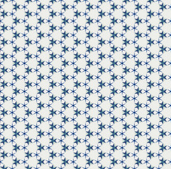 Blue stars on white background