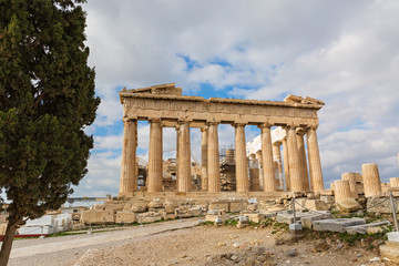Obraz premium Acropolis, Parthenon temple