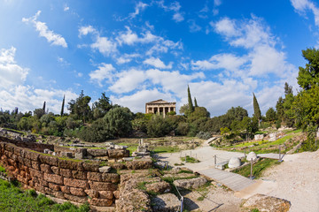  Acropolis in Athens,  Parthenon temple
