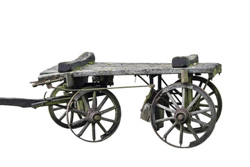 Fototapeta premium Alte Karre aus Holz