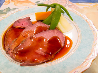 Roast beef dish