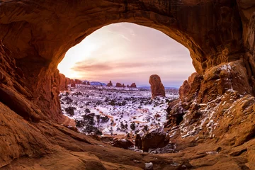 Abwaschbare Fototapete Naturpark Arches National Park in Utah