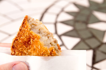 Meat croquette snack