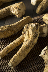 Raw Organic Brown Horseradish Root