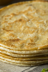 Homemade Flour Indian Paratha Bread