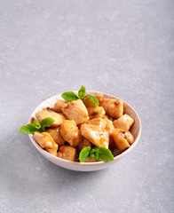 Lemon and mint chicken breast