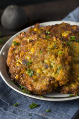 Homemade Fried Corn Fritter