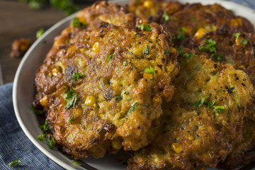 Homemade Fried Corn Fritter