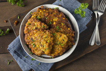 Homemade Fried Corn Fritter