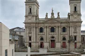 Fototapeta na wymiar Cathedral of San Froilan, Lugo