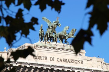 Obraz premium Sculpture à Rome