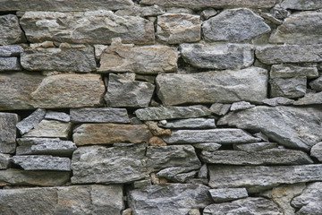 Hintergrund - Natursteinmauer