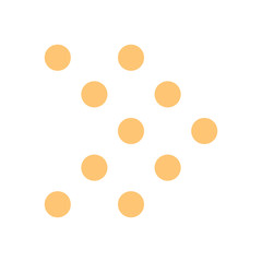 Arrow icon digital sign direction pictogram pointer button flat