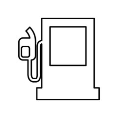 fuel station pump icon vector illustration design