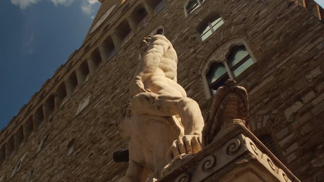 Hercules and Cacus by Baccio Bandinelli, Piazza della Signoria, Florence, Italy