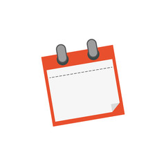 isolated note paper icon vector illustration graphic design