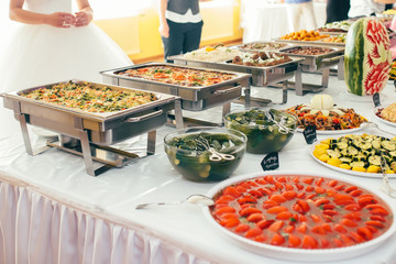 Catering Food Wedding Event Table 
