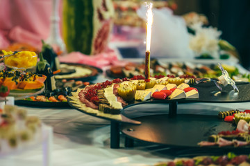 Catering Food Wedding Event Table 