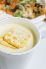 クラムチャウダー スープ