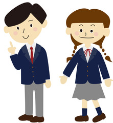 学生イラスト