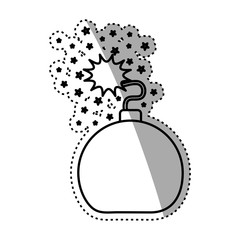 isolated ball bomb icon vector illustration graphic design