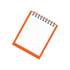 Isolated note paper icon vector illustration graphic design