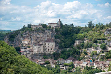 Fototapeta na wymiar Rocamadour, Périgord, Dordogne, France